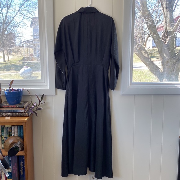 Vintage Tailored Long Sleeve Shirtdress M - Picture 2 of 14